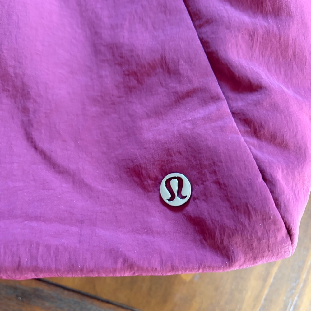 Lululemon tote/backpack in color: "mulled wine" convertible bag - Picture 4 of 7